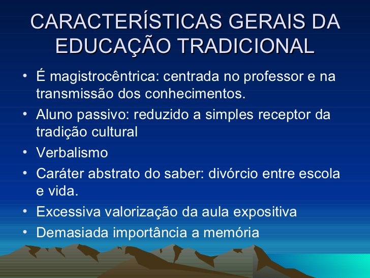 Dadas As Características Particulares Da Educação Nao Escolar