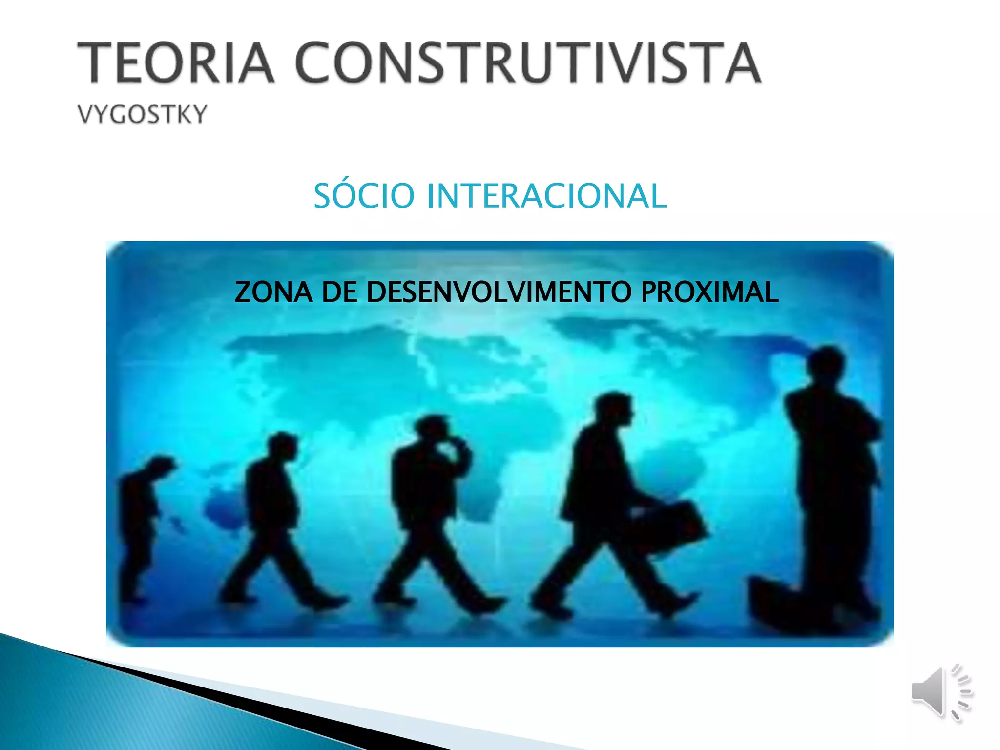 ZONA DE DESENVOLVIMENTO PROXIMAL
SÓCIO INTERACIONAL