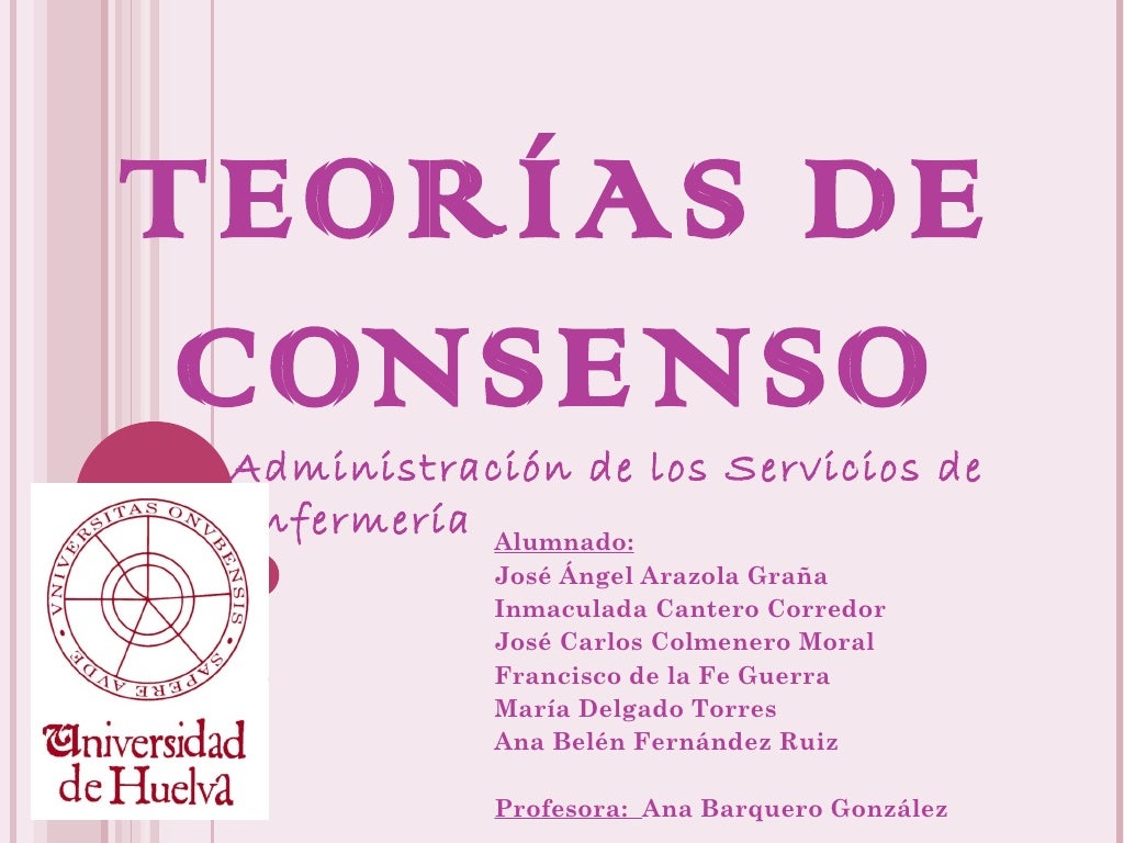 Teorias de consenso