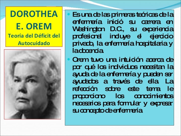 biography of dorothea orem pdf