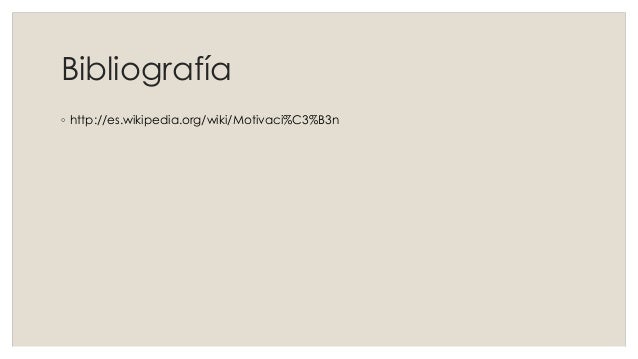 teorias de la motivacion
