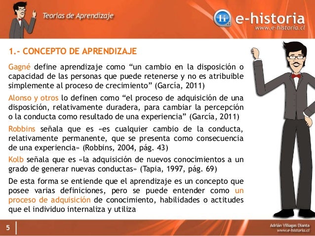 Teorias del aprendizaje
