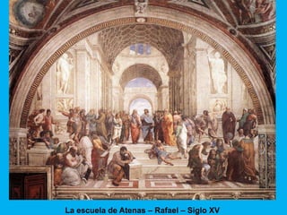 La escuela de Atenas – Rafael – Siglo XV
 