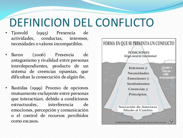 Teorias del conflicto