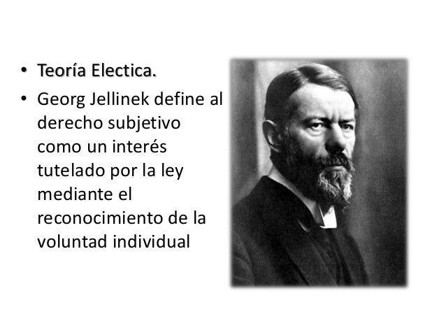 Teorias del Derecho Subjetivo