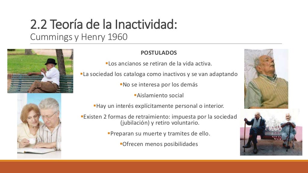 Teorias del envejecimiento