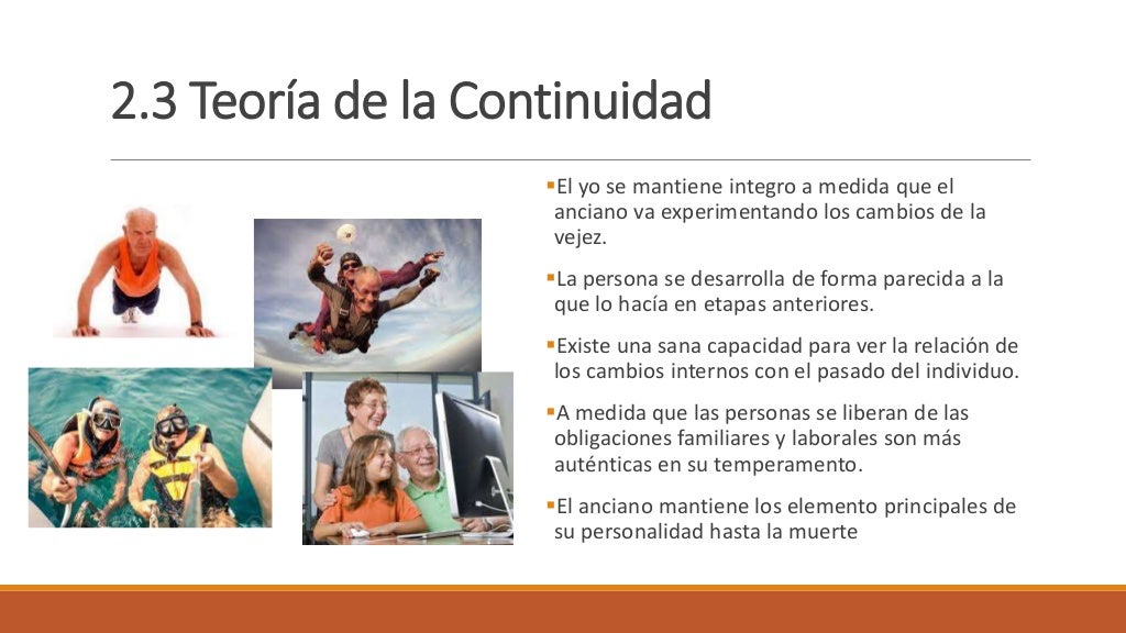 Teorias del envejecimiento