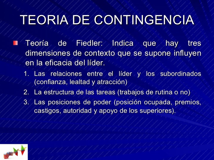 Teorias del liderazgo