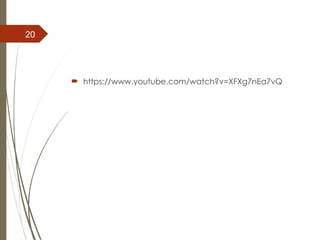  https://www.youtube.com/watch?v=XFXg7nEa7vQ
20
 