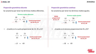 Comprehensive Study of Ratios and Proportions in Arithmetic Theory | PDF