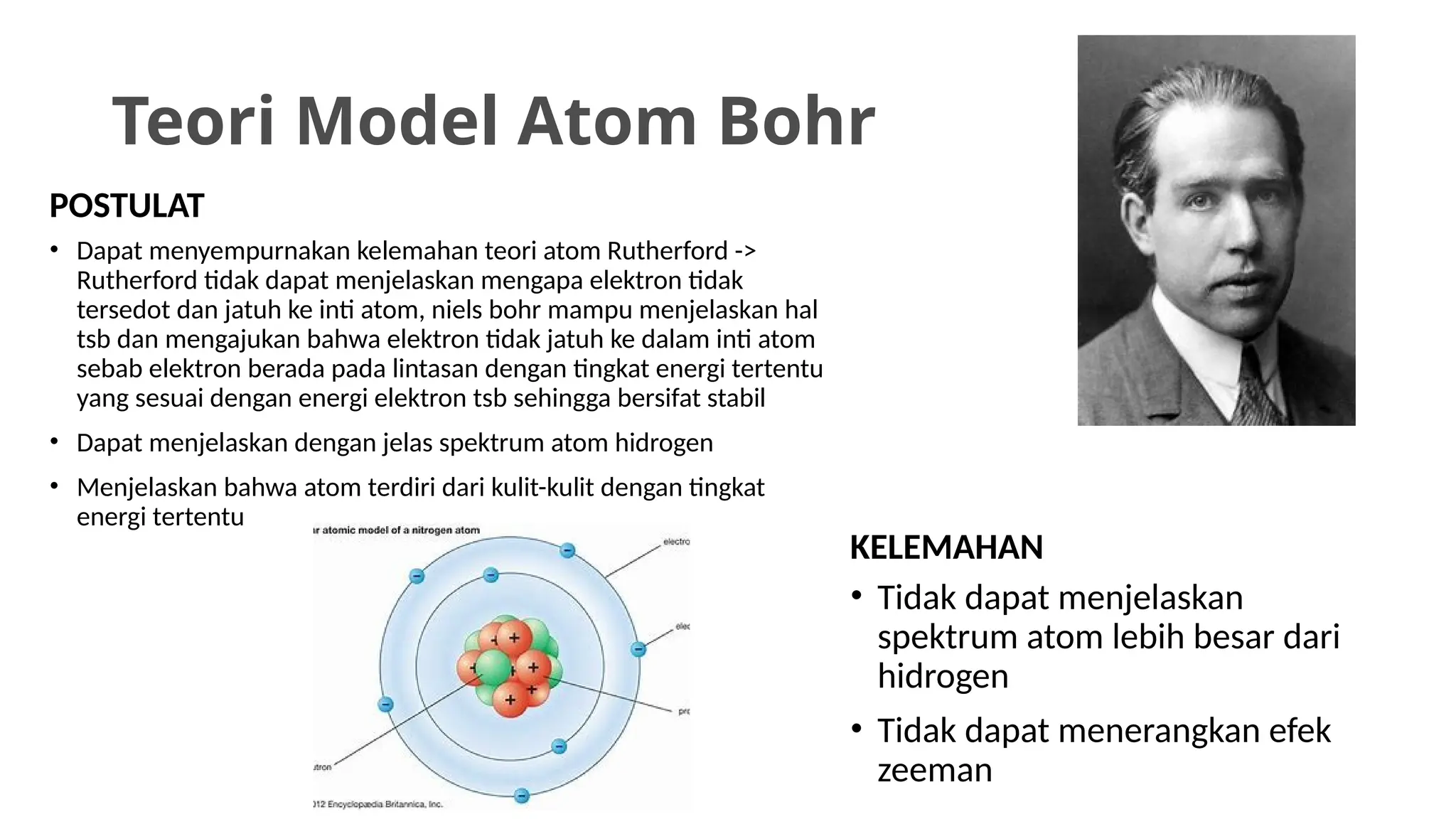 Elektron Rutherford TEORI ATOM (Democritus dan Aristoteles, Dalton, Thomson, Rutherford ...