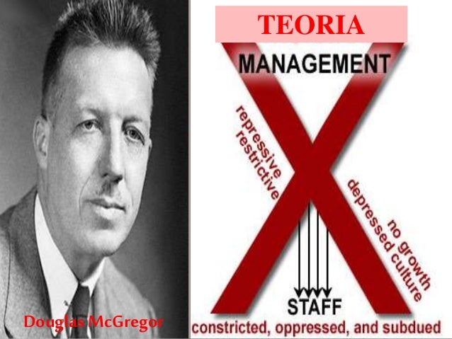 TEORÍA X Douglas McGregor
