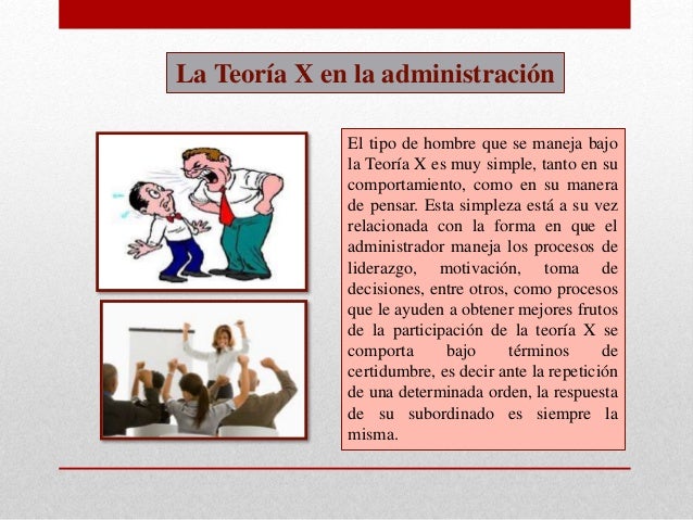 TEORÍA X Douglas McGregor