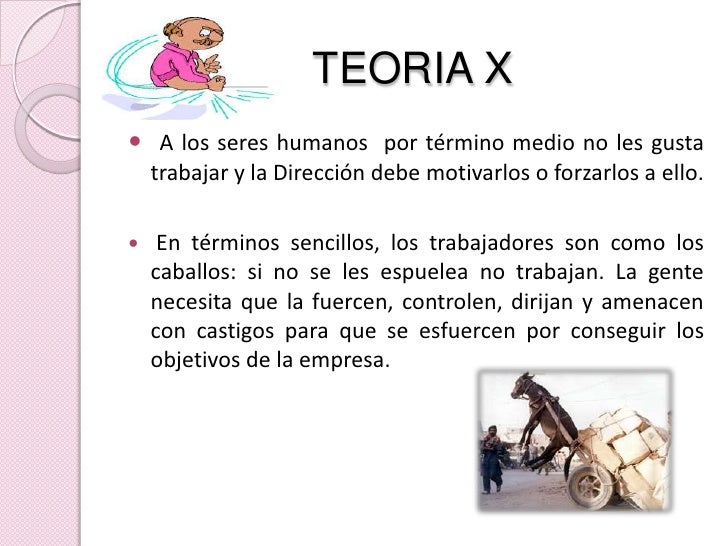 Descubre la Teoría X: ¿Qué es y cómo afecta a tu empresa? Que es la teoria x