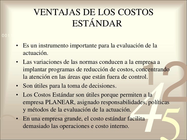Teoria y analisisdel costo estandar 2011 b[1]