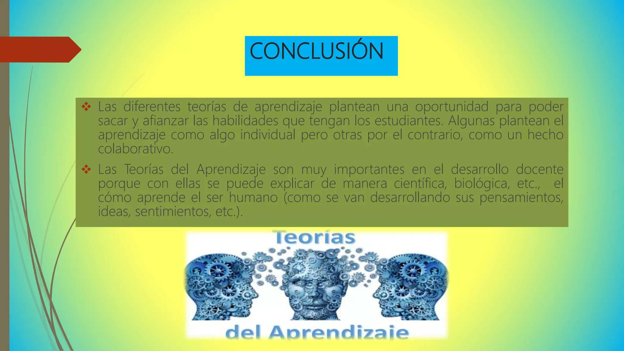 Teoria y enfoques del aprendizaje aideth y olga | PPTX