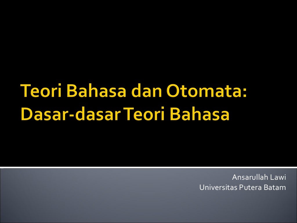 when someone give you a otomata when someone give you a otomata