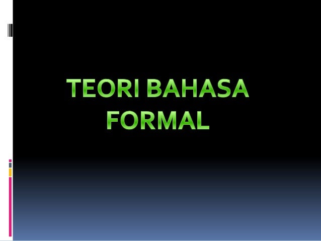 Teori bahasa formal dan Otomata