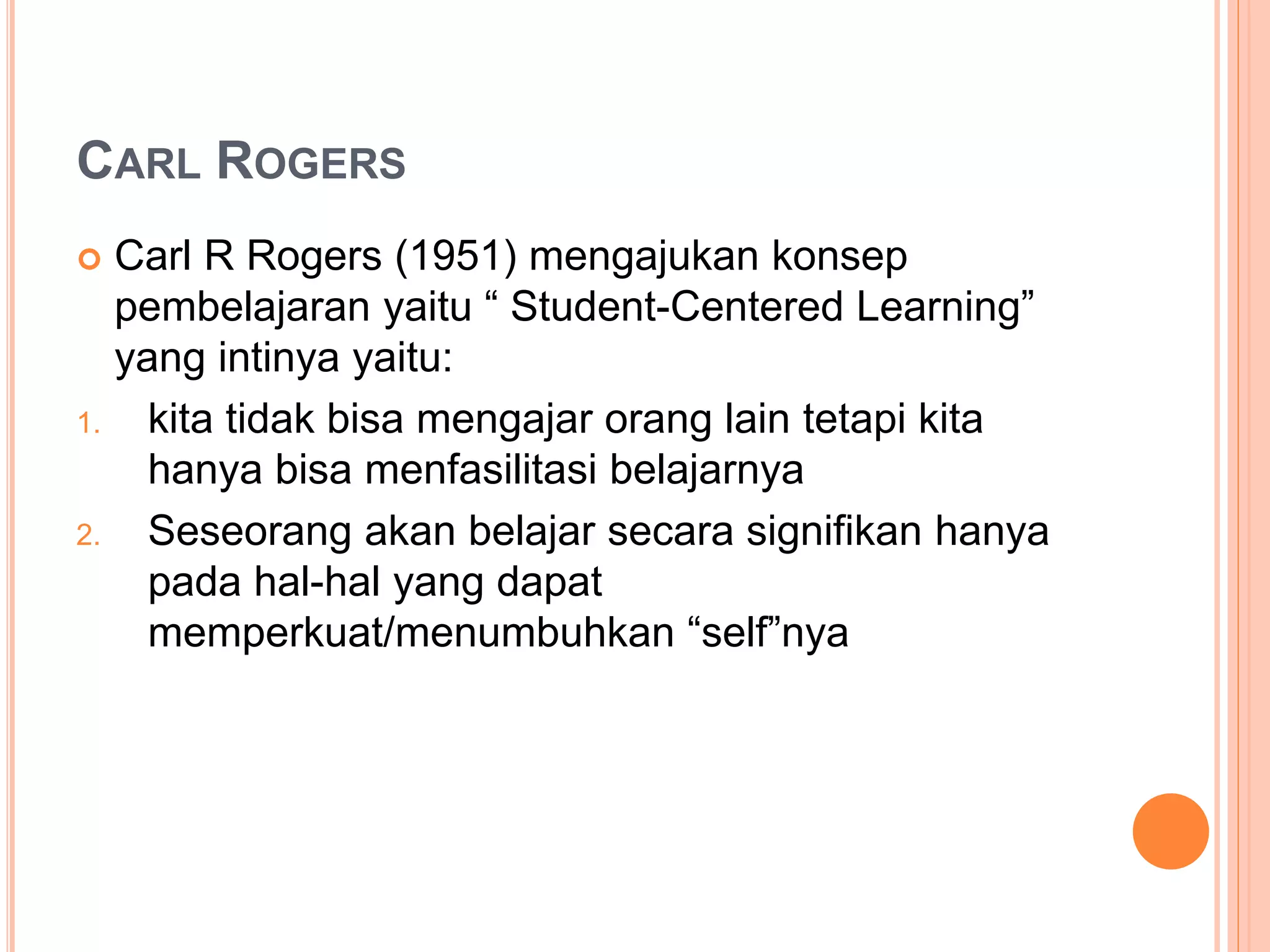 Teori belajar andragogi | PPTX