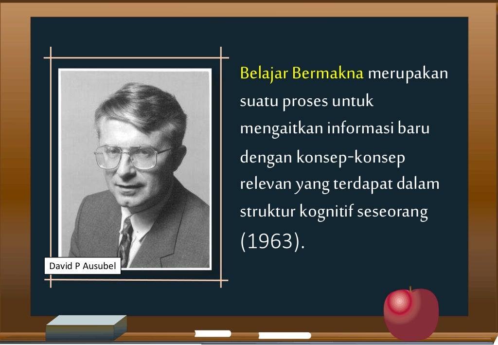 Teori belajar bermakna ausubel (Belajar dan Pembelajaran)
