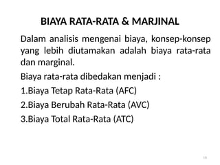 Biaya Variabel Rata Rata Teori_Biaya_Produksi_mikro ekonomi_ekonomi.ppt