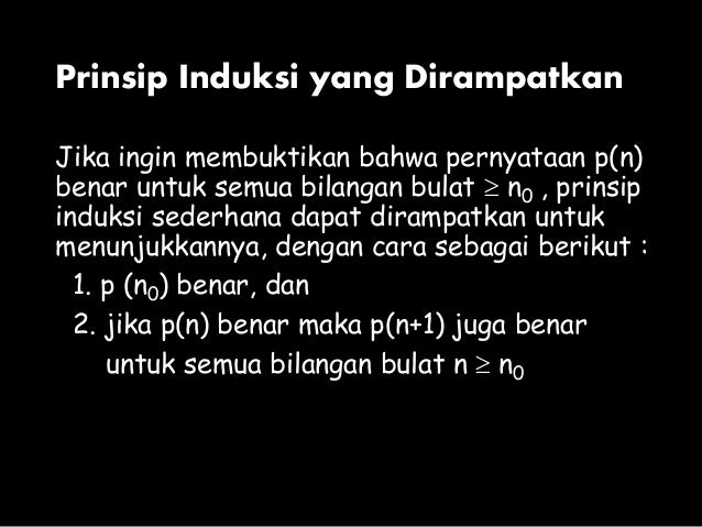 Teori bilangan (induksi matematika)