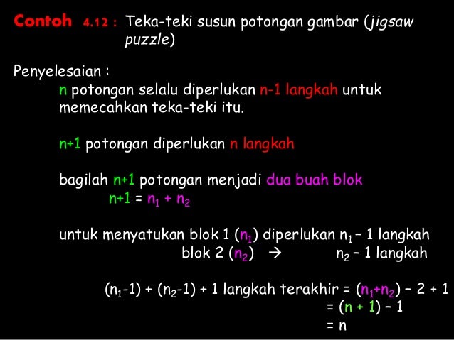 Teori bilangan (induksi matematika)