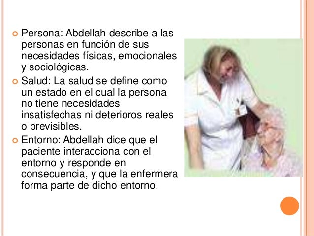 Faye Glenn Abdellah 21 Problemas de enfermería