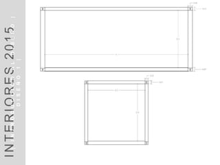 INTERIORES2015|INTRODUCCIÓNALDISEÑO|
DISEÑO1|
 