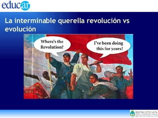 La interminable querella revolución vs evolución 
