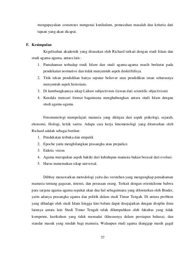 Teori Dasar Metode Studi Islam