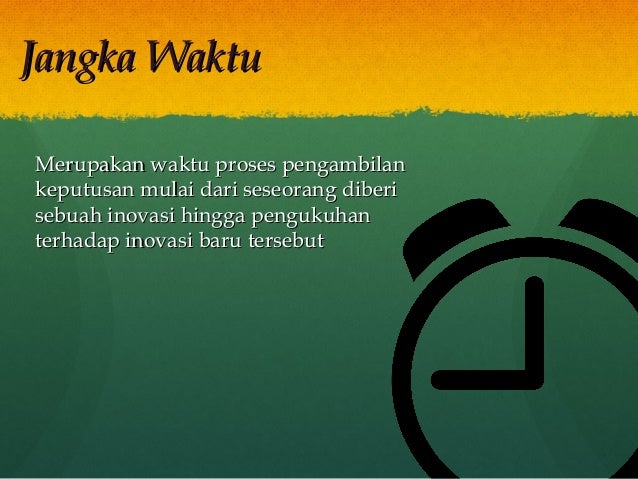 Teori Difusi Inovasi