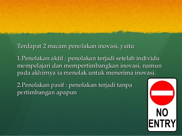 Teori Difusi Inovasi