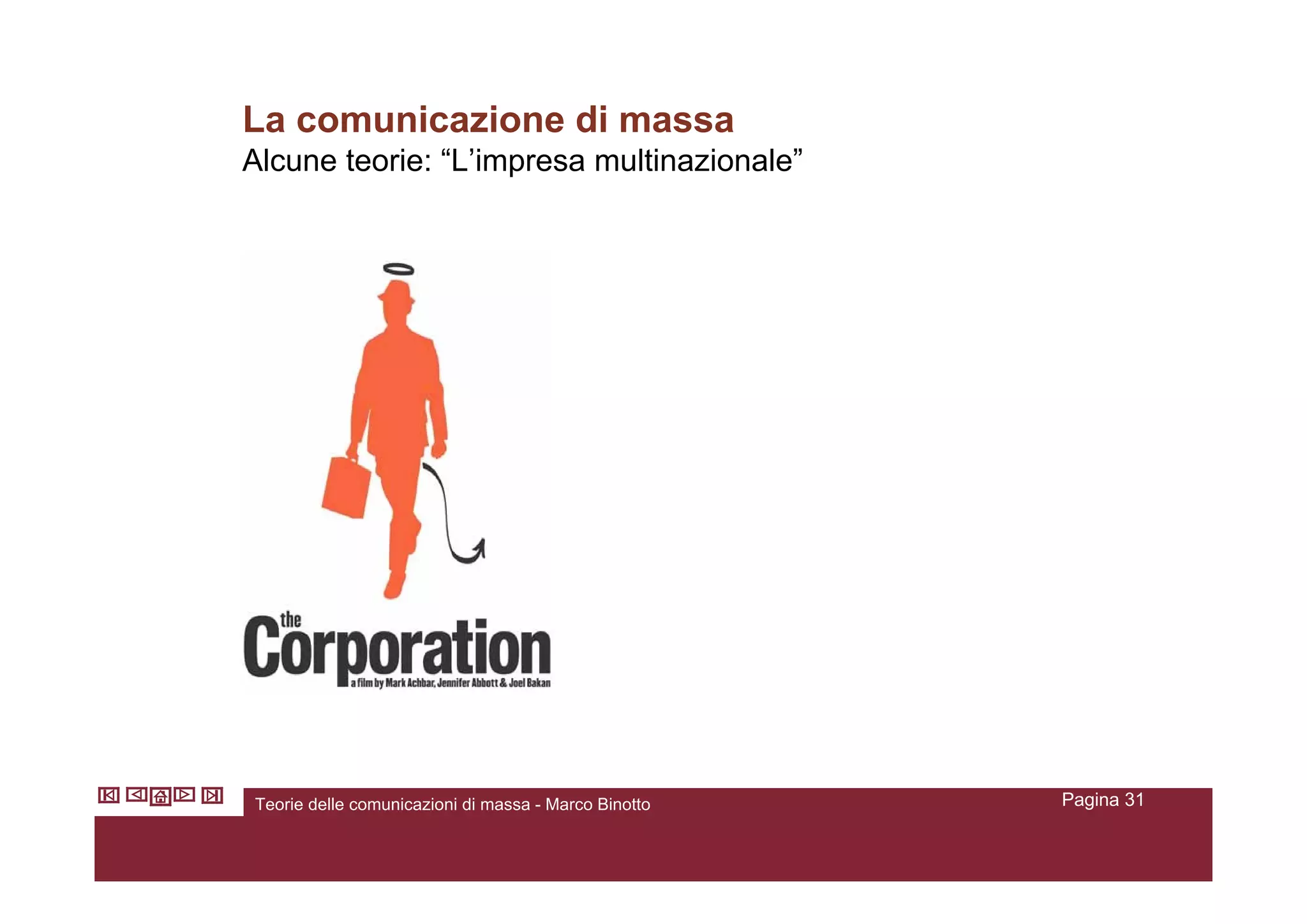 Teorie Della Comunicazione Di Massa V2.4 Marcobinotto