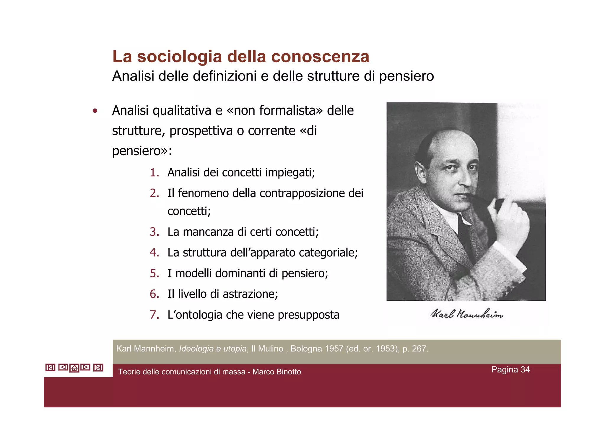 Teorie Della Comunicazione Di Massa V2.4 Marcobinotto