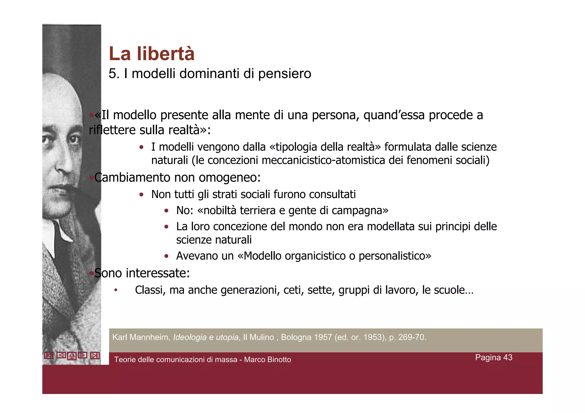 Teorie Della Comunicazione Di Massa V2.4 Marcobinotto