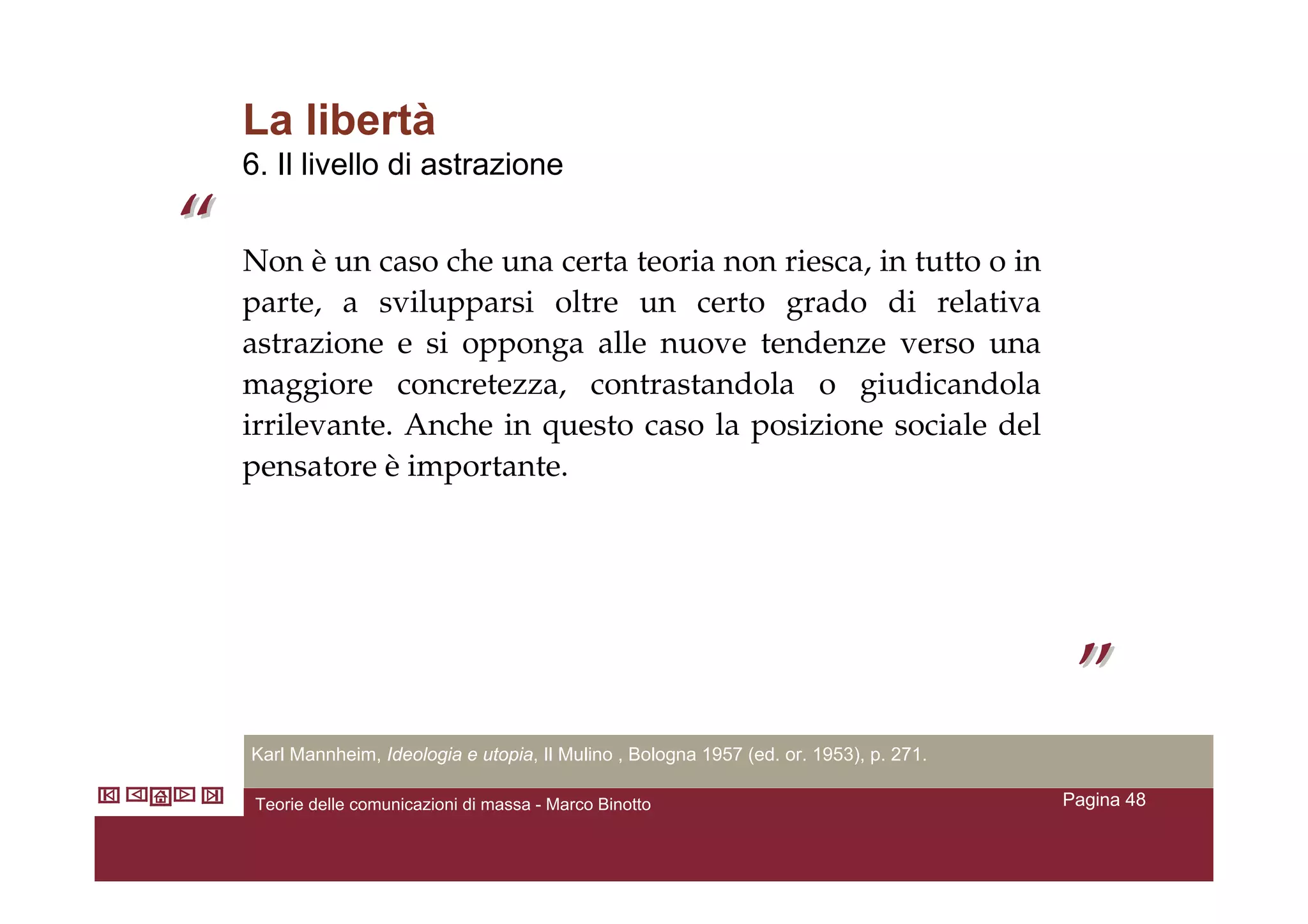 Teorie Della Comunicazione Di Massa V2.4 Marcobinotto