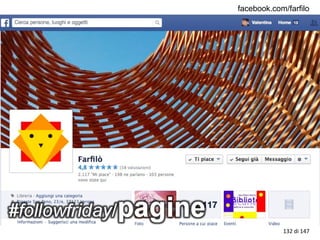 facebook.com/farfilo
132 di 147
 