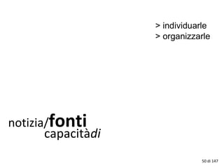 notizia/fonti
capacitàdi
50 di 147
 