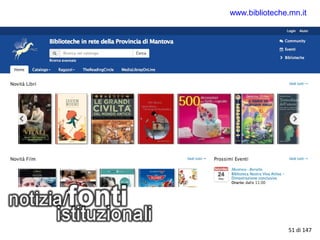 www.biblioteche.mn.it
51 di 147
 