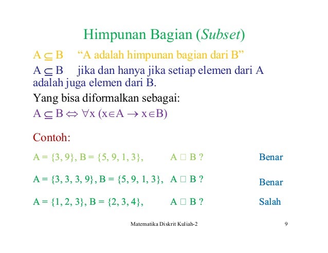 Teori Himpunan