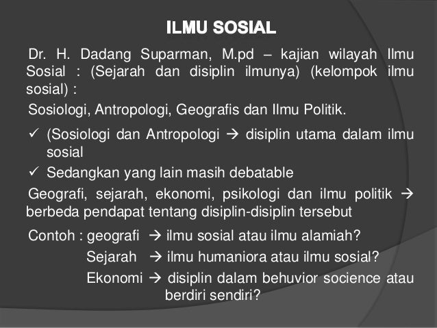 Teori Ilmu Sosial S3 6 15 Prof Nyoman