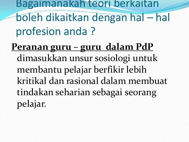 Teori kelas sosial