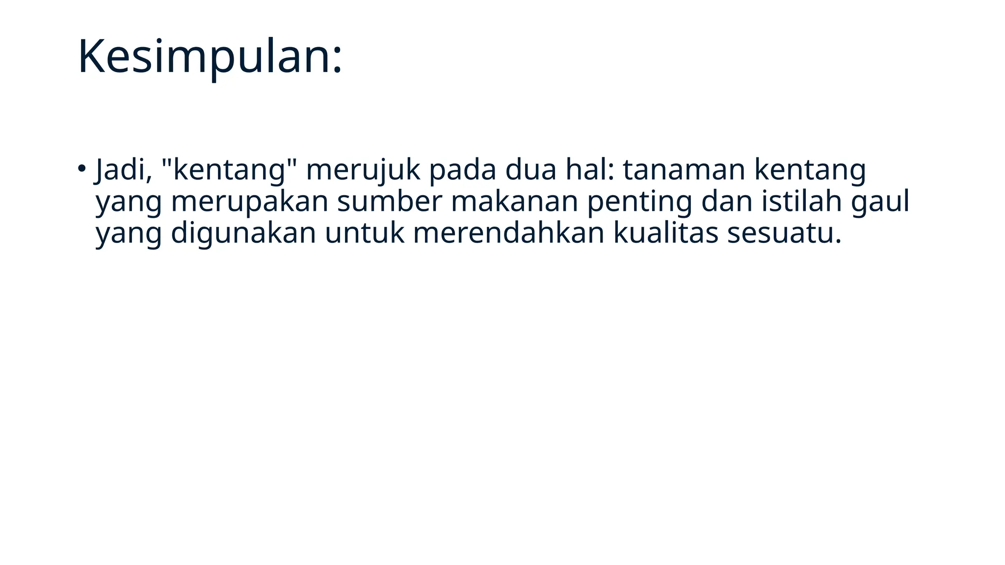 teori kentang.pptx kentangn merupakan tanaman umbi umbian | PPTX