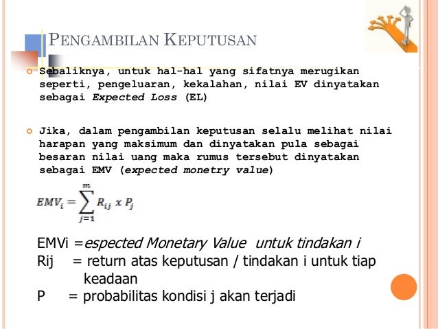 Teori Keputusan Decision Tree Ketidakpastian Gtr2013