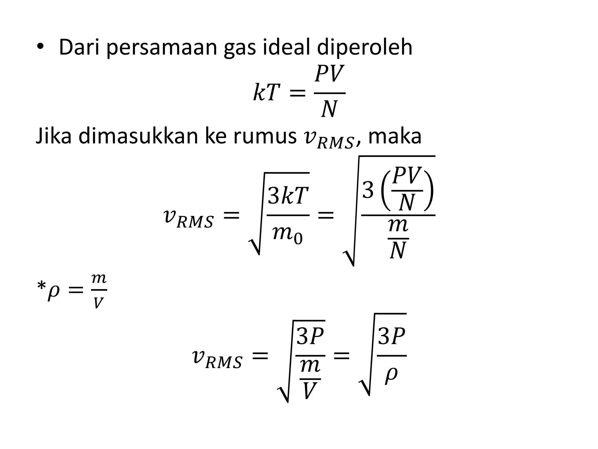 Teori kinetik gas Ideal [Fisika kelas 11 / Belajar Mandiri] | PPTX