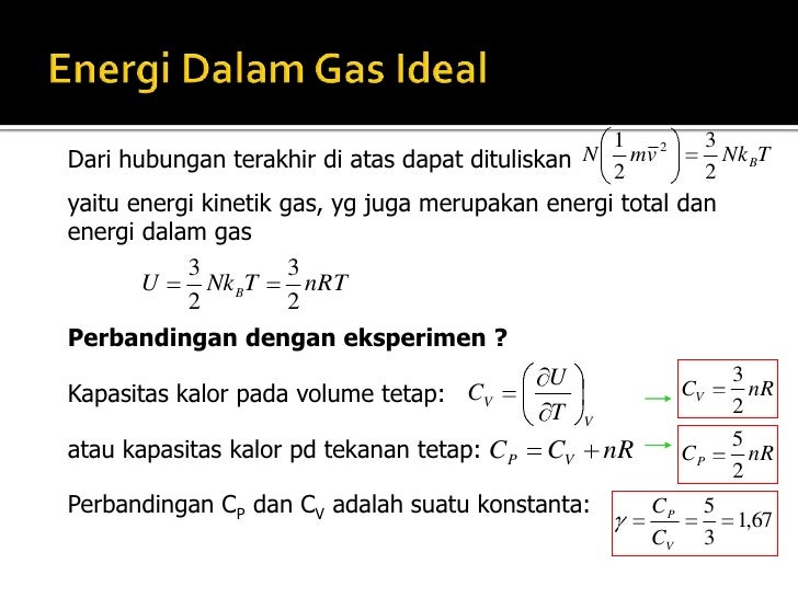 Teori Kinetik Gas Pertemuan Ii