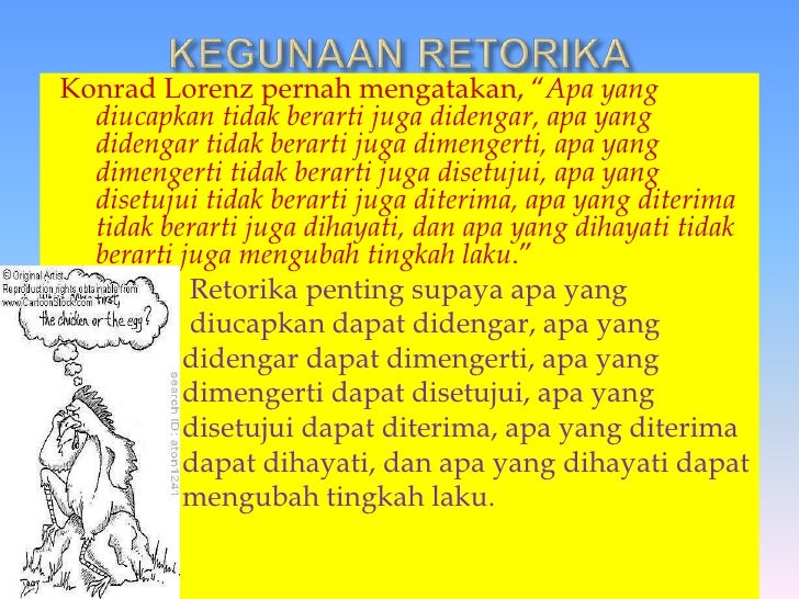 Teori Komunikasi- Retorika (the Rhetoric)