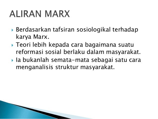 Teori konflik Teori konflik