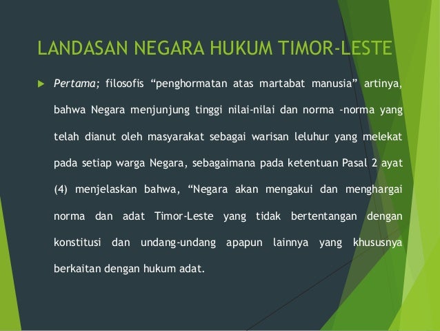 Teori Konstitusi Dan Negara Hukum